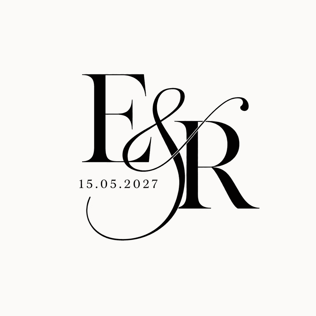 Monogram Elise en Robin